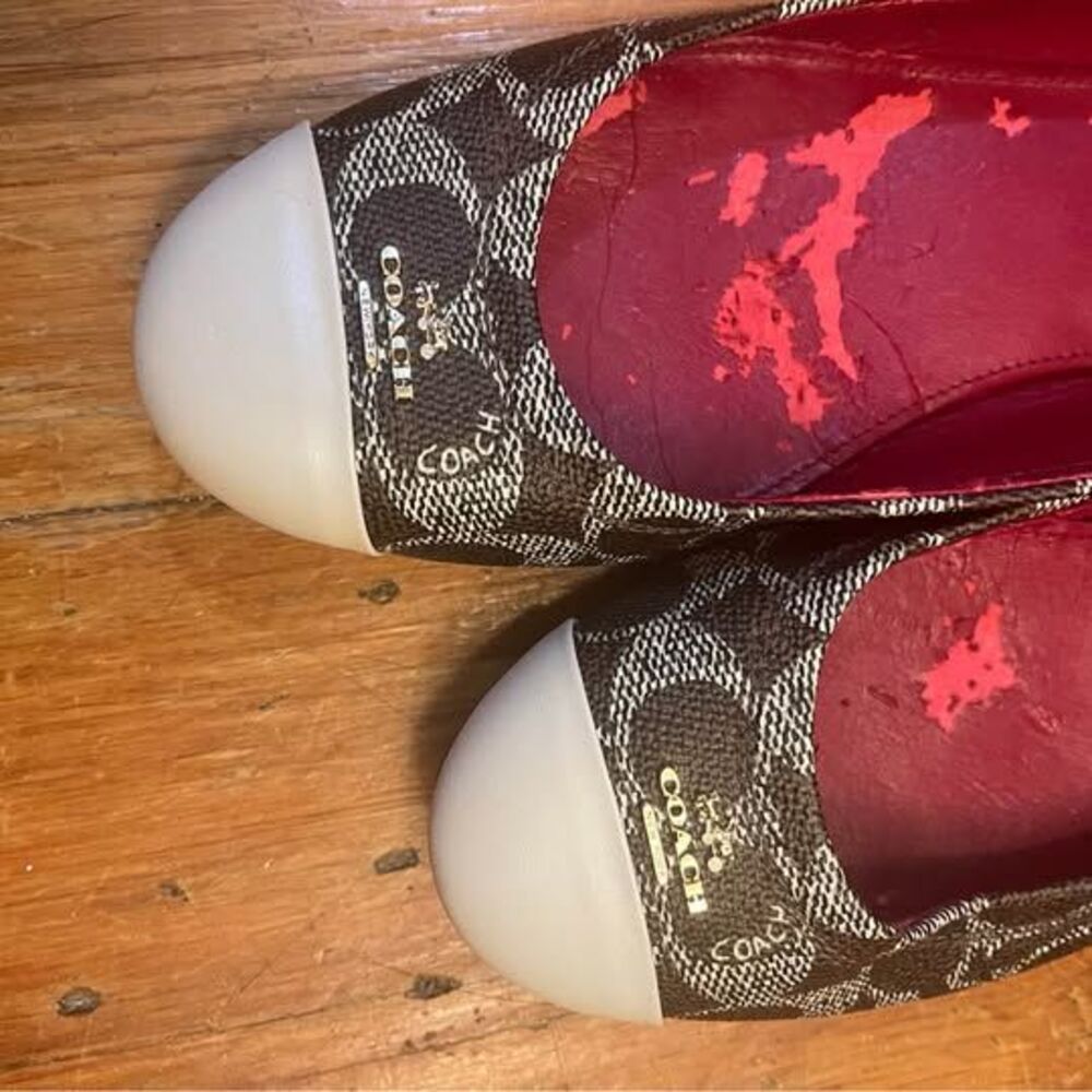 Coach Monogram Ballet Flats - Picture 3 of 9
